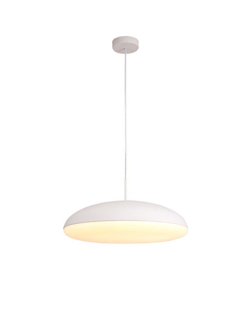 Kazz * Colgante Grande Blanco - E27