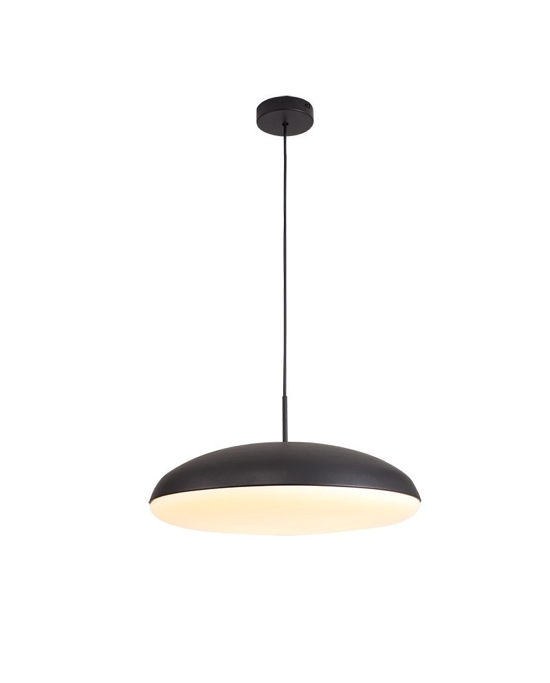 Kazz * Colgante Grande Negro - E27