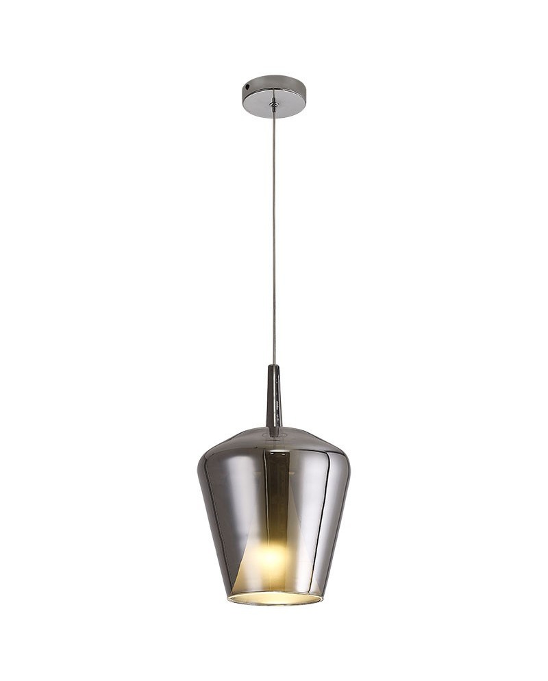 Elsa * Colgante 1L Campana - E27 - Cromo