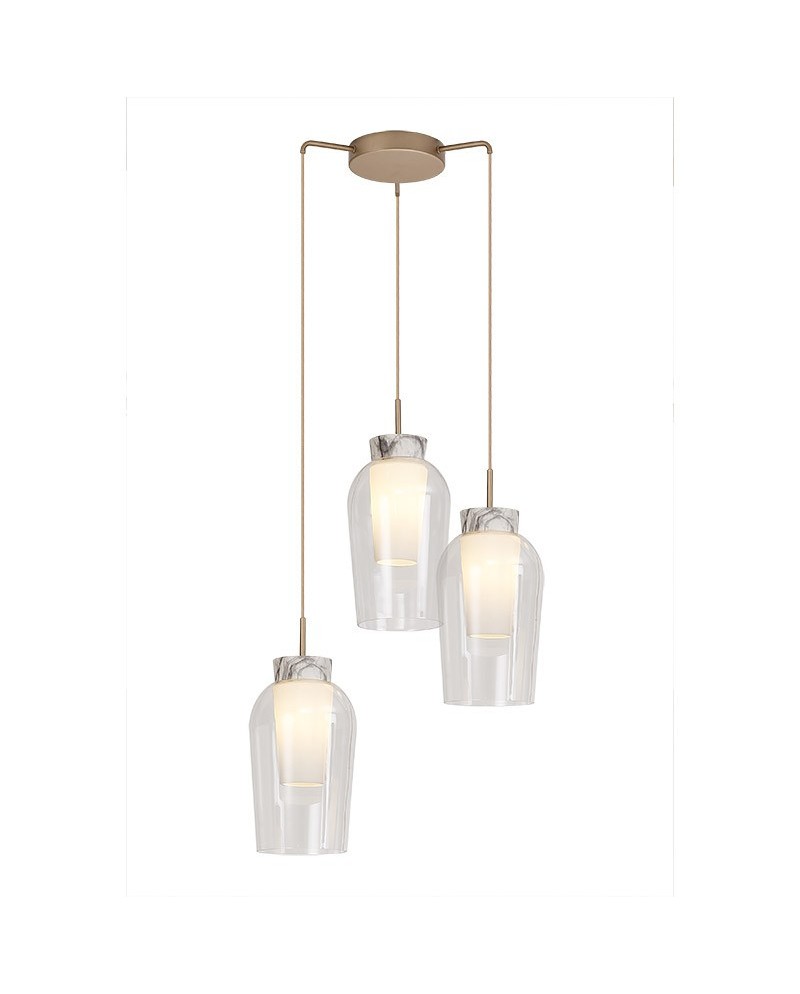 NORA ORO * LAMPARA 3L REDONDA