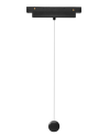 Magneto * Colgante Bola 7W Negro 3000K Triac
