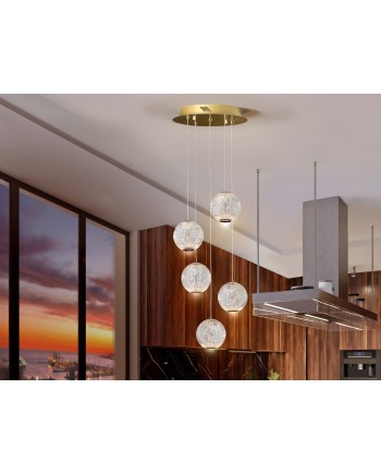 AUSTRAL- LAMPARA 5L ORO Ø32