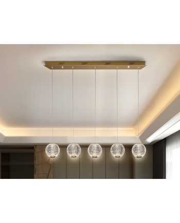 AUSTRAL- LAMPARA 5L LED ORO
