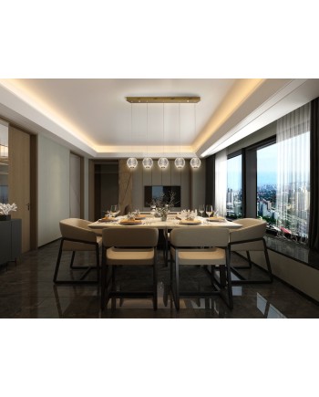 AUSTRAL- LAMPARA 5L LED ORO