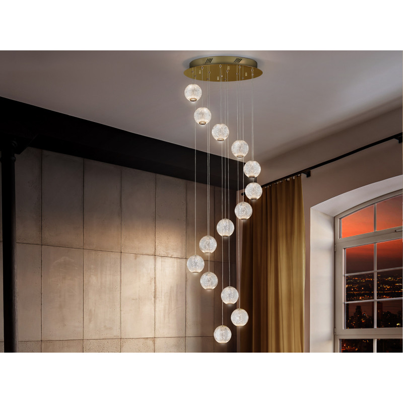 LAMP. 14L LED·AUSTRAL·ORO Ø50