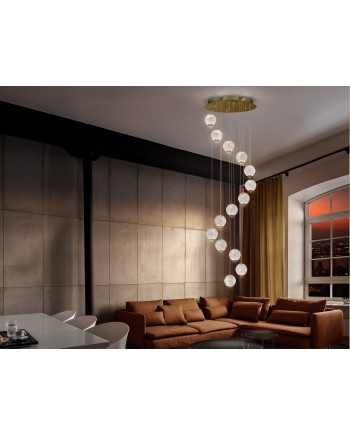 AUSTRAL- LAMP. 14L LED ORO Ø50