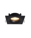 TAVIRA * EMPOTRABLE IP GU10 CUADRADO NEGRO