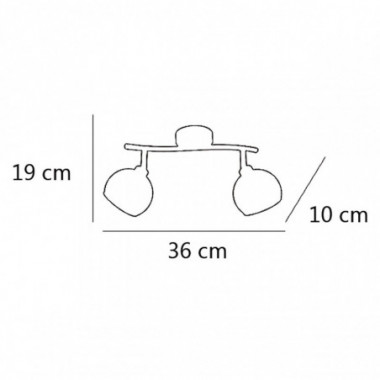 REGLETA 2L FLOKI CROMO 2 X 40W G-9