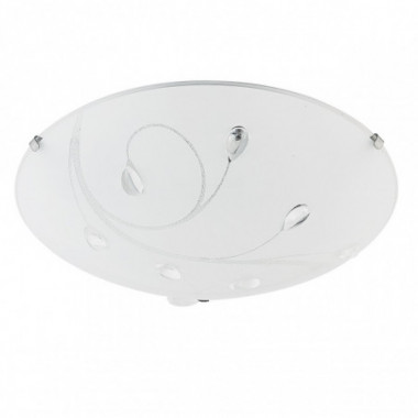 PLAFON 40 DAMA BLANCO 3 X 60W E-27  -  40