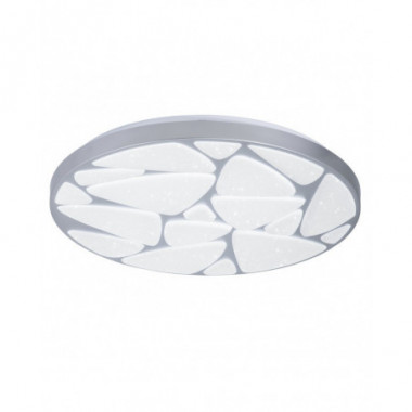 PLAFON 50 FIUME PLATA LED 50W 4750LM 2500-6500K