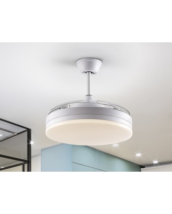 VENTO-VENTILADOR TODO BLANCO D50/100 DIM