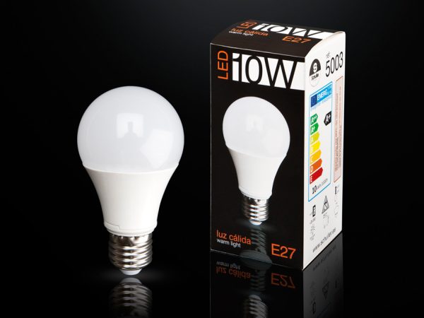 BOMB.LED GLOBO 3000K 10W E27