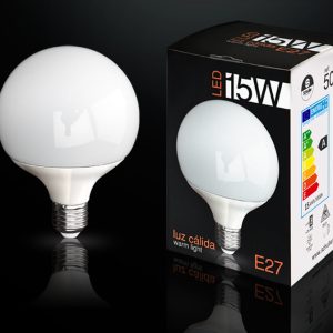 BOMB.LED GLOBO 3000K 15W E27