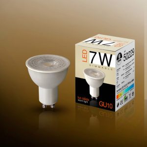 BOMB.LED DIMABLE 3000K 7W GU10