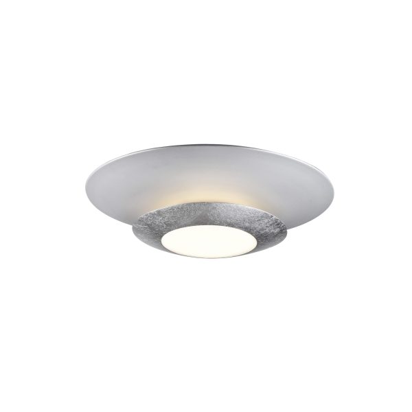 PLAFON LED ·HOLE· PLATA Ø42