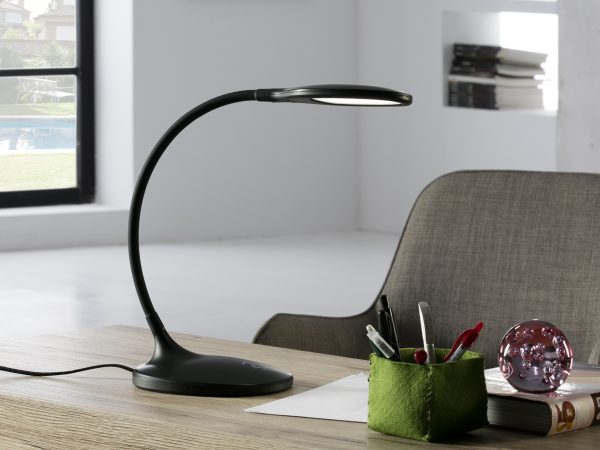 SOBREMESA LED ·SCOOP· NEGRO