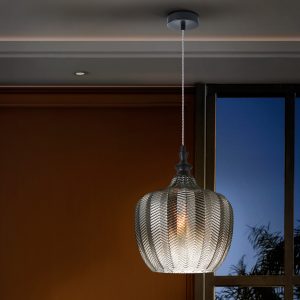 LAMP. 1L ·SPIGA· SMOKE 24Ø