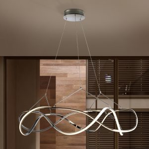 LAMP. LED·MOLLY·110Ø CROMO DIM