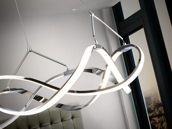 LAMP.LED ·MOLLY· 53Ø CROMO DIM