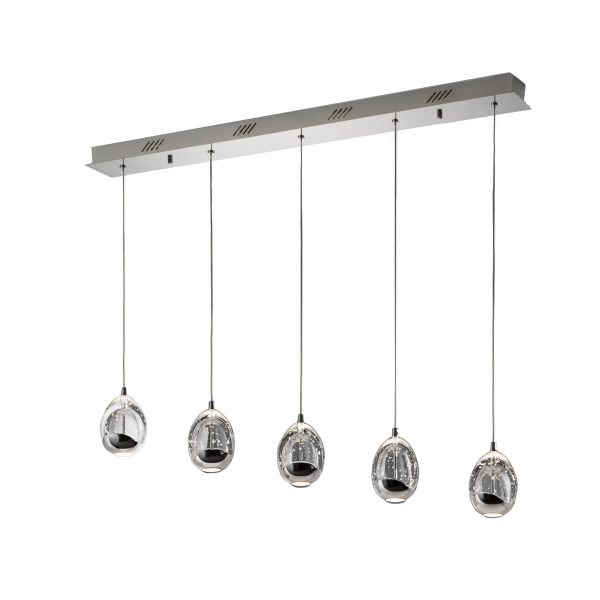 LAMP.LED·ROCIO·CROMO 5LDIMABLE