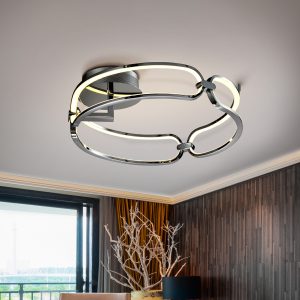 COLETTE-PLAFON LED Ø47 CROMO DIM