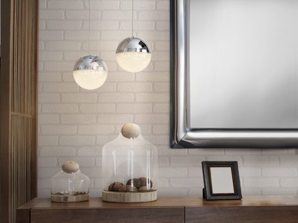 LAMPARA 1L LED ·SPHERE· Ø12