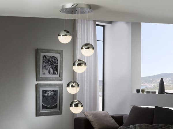 LAMP.5L LED·SPHERE·CRM.Ø33 DIM