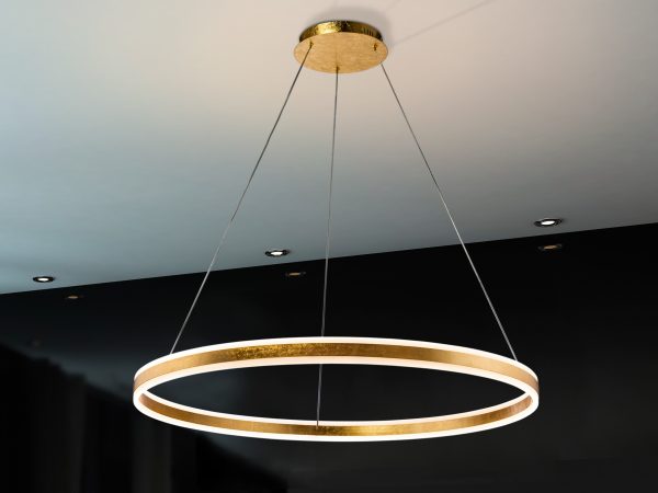 HELIA- LAMPARA LED ORO 100D