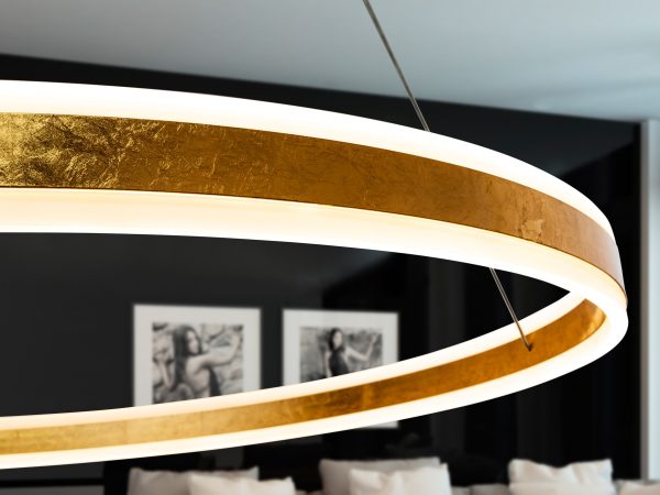 HELIA- LAMPARA LED ORO 100D