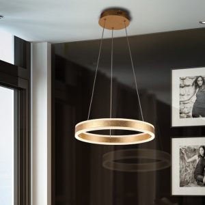 HELIA- LAMPARA LED ORO 50D