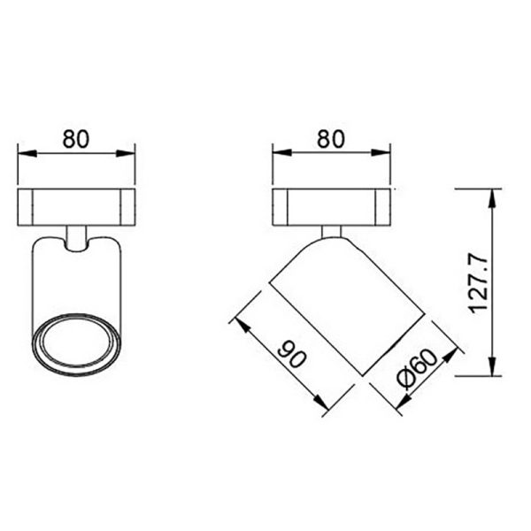 SAL ORO FOCO /APLIQUE 1L GU10 1 x GU10 (No Incl.)