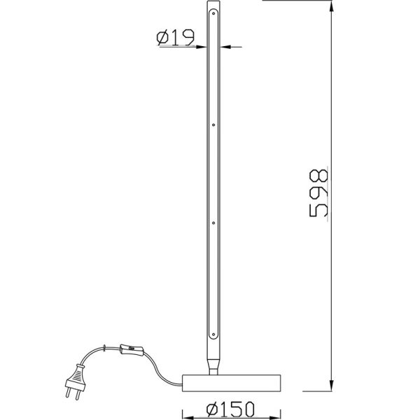 TORCH Sobremesa LED LED 11W 3000K 900 LMS