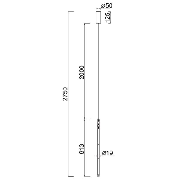 TORCH COLGANTE LED 11W 3000K BLANCO LED 11W 3000K 900 LMS