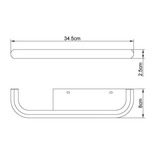 TENERIFE ESTANTE LED + USB LED 8W 4000K 680 LMS