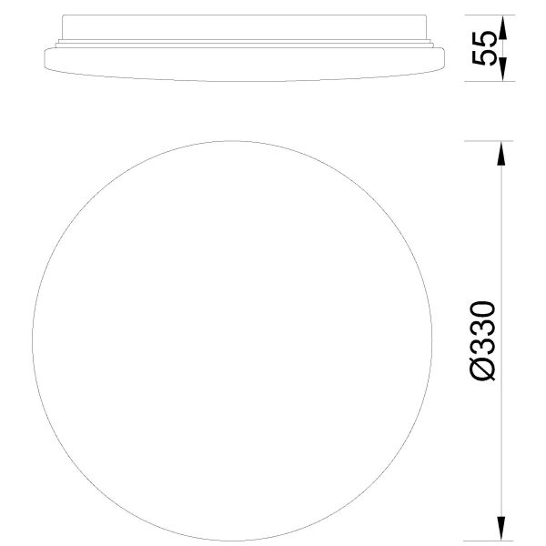 ZERO SMART Plafón LED LED 40W 2700K 5000K