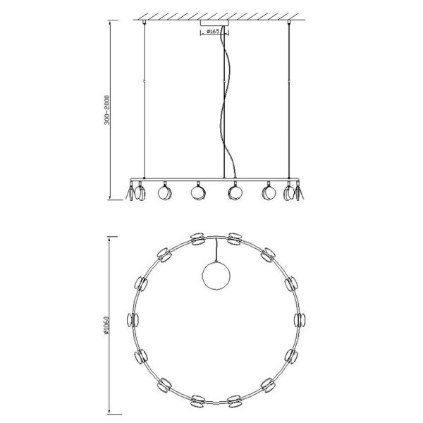 SHELL Lámpara LED LED 60W 3000K 3180 LMS