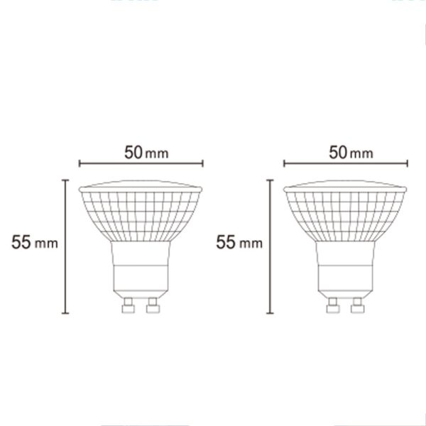 BOMBILLAS GU10 LED GU10 4W 3000K 300lm LED 4W 3000K 300 LMS