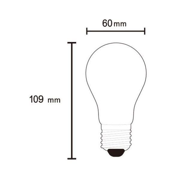 BOMBILLAS E27 LED E27 3.8W 3000K 782lm LED 3.8W 3000K 782 LMS