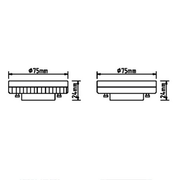 BOMBILLAS GX53 LED GX53 9W 3000K 730lm LED 9W 3000K 730 LMS