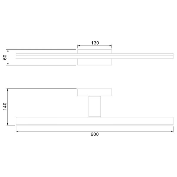 MORNE Aplique LED 16W 4000K IP44 LED 16W 4000K 1440 LMS