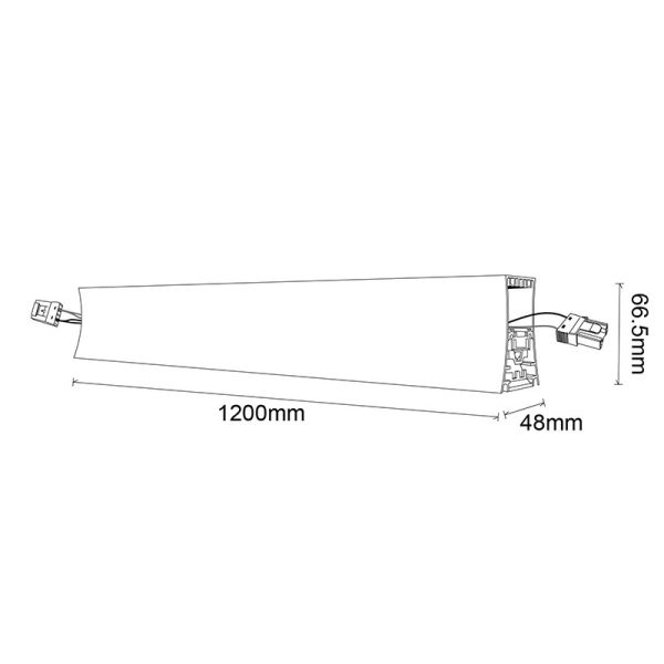 HANOK Modulo Lineal LED 38W 3000K 50 LED 38W 3000K 2650 LMS