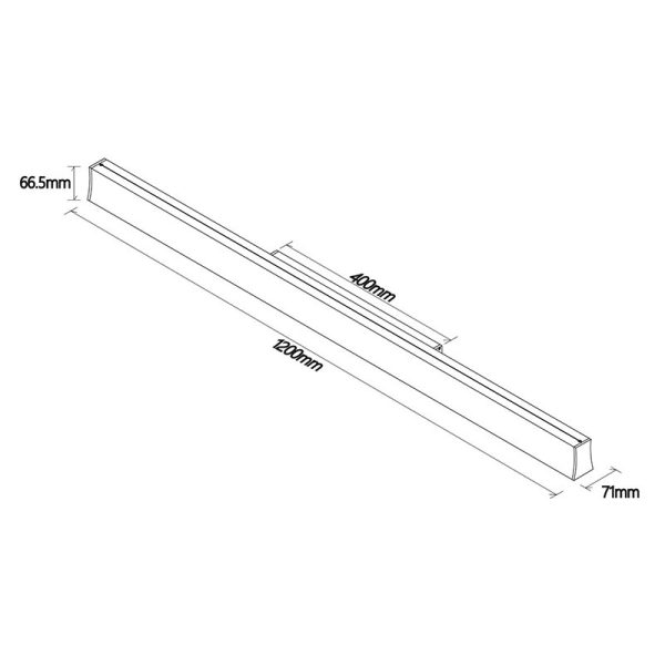 HANOK Aplique LED 38W 3000K 110 LED 38W 3000K 2850 LMS