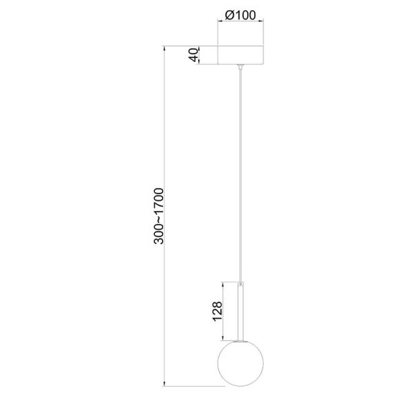 CELLAR Lámpara 1 Luce 1 x G4