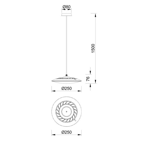 SLIM Lámpara LED 16W 3000K LED 16W 3000K 1300 LMS