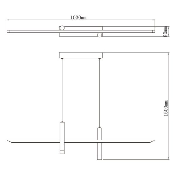 ESPARTA Lámpara LED 30W 3000K LED 30W 3000K 1400 LMS