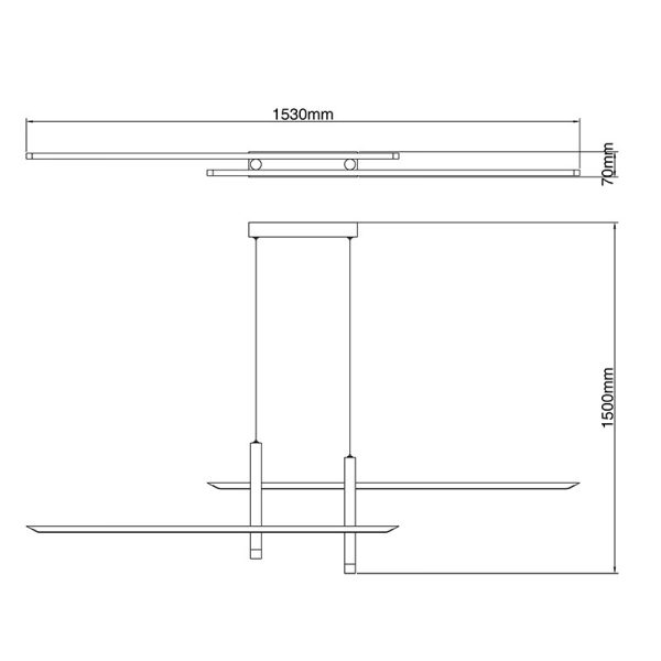 ESPARTA Lámpara LED 50W 3000K LED 50W 3000K 2100 LMS