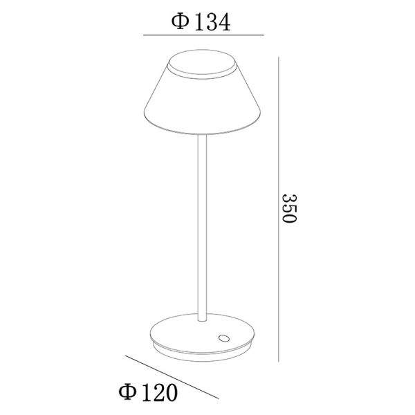 K5 Linterna exterior LED 2W 3000K 230 LMS