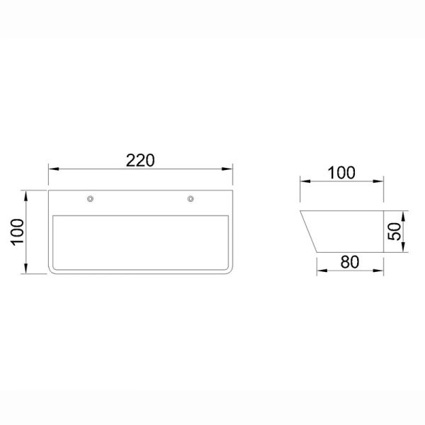 ALTEA Aplique LED 21W 3000K LED 21W 3000K 1680 LMS