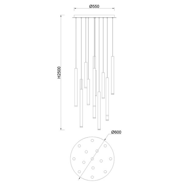 CALA Lámpara LED 84W 3000K LED 84W 3000K 5880 LMS