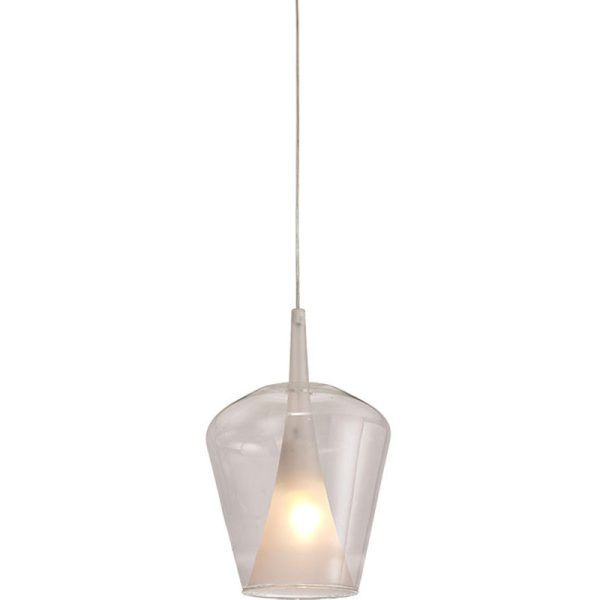 ELSA Colgante de campana de cristal 2.5M-E27 1 x E27 (No Incl.)